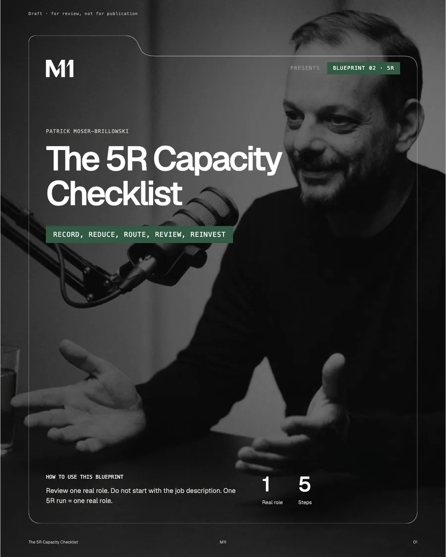 Cover of the 5R Blueprint